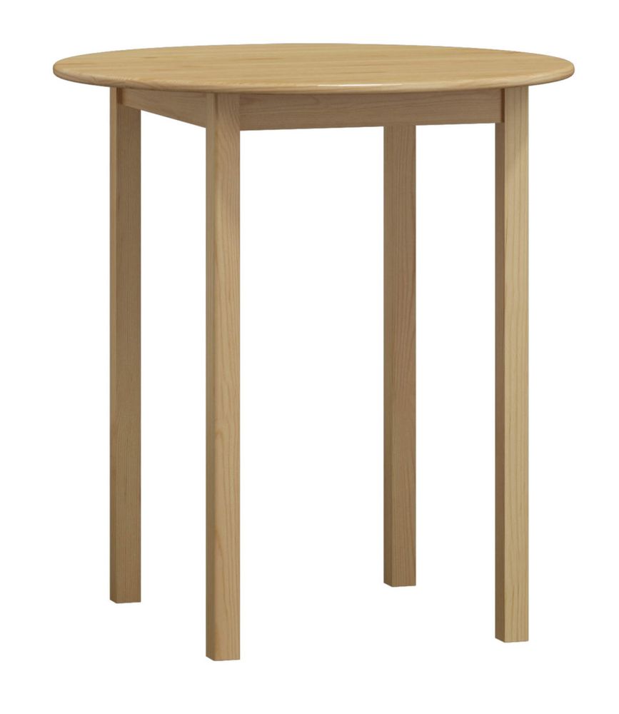 eoshop Stôl kruhový Nr.3 - priemer 80 cm (Farba dreva: Borovica)